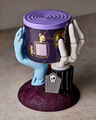 Jack Skellington & Sally Hands Pedestal 3-Wick Candle Holder