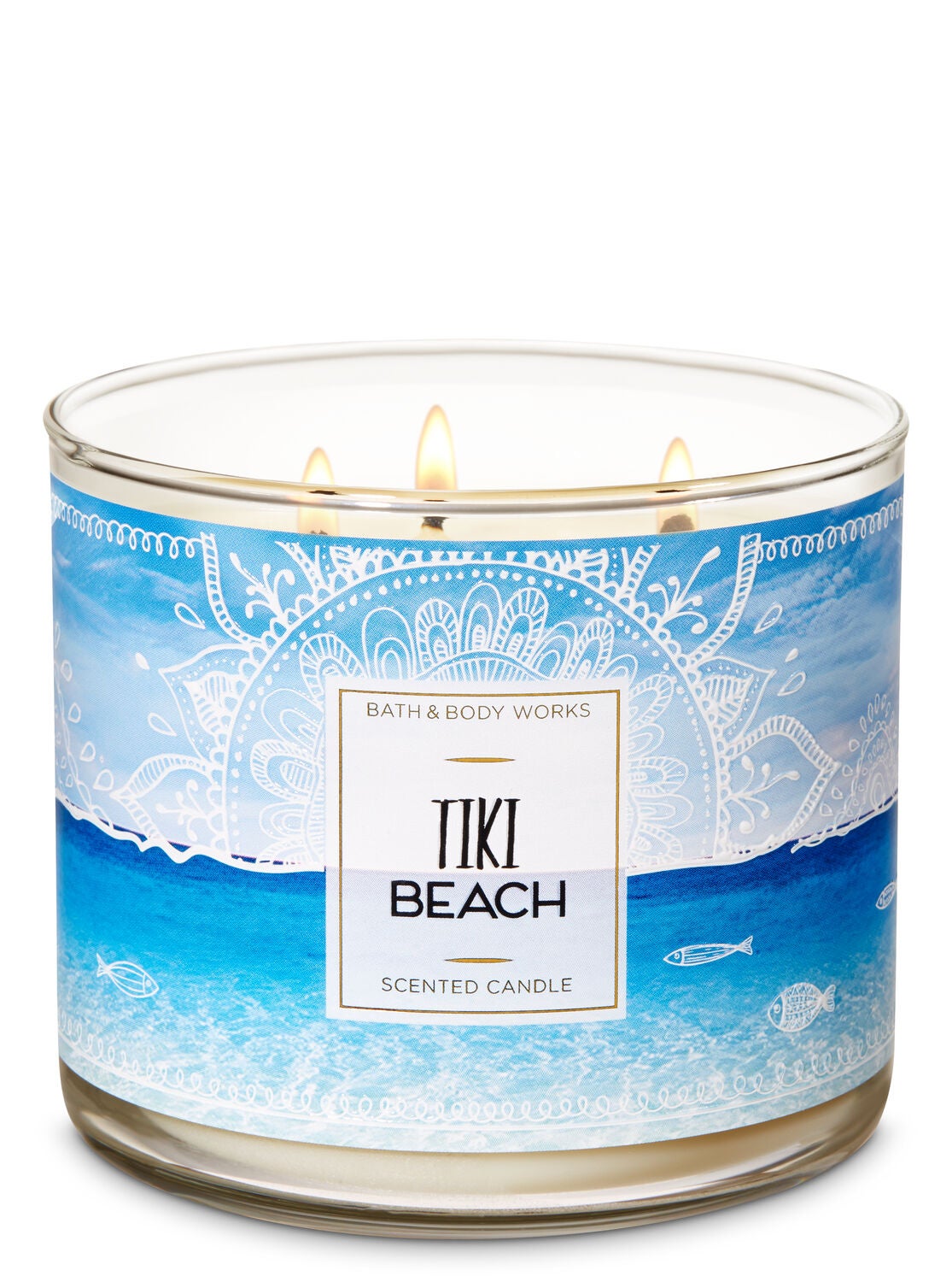 Tiki Beach 3-Wick Candle - Bath And Body Works
