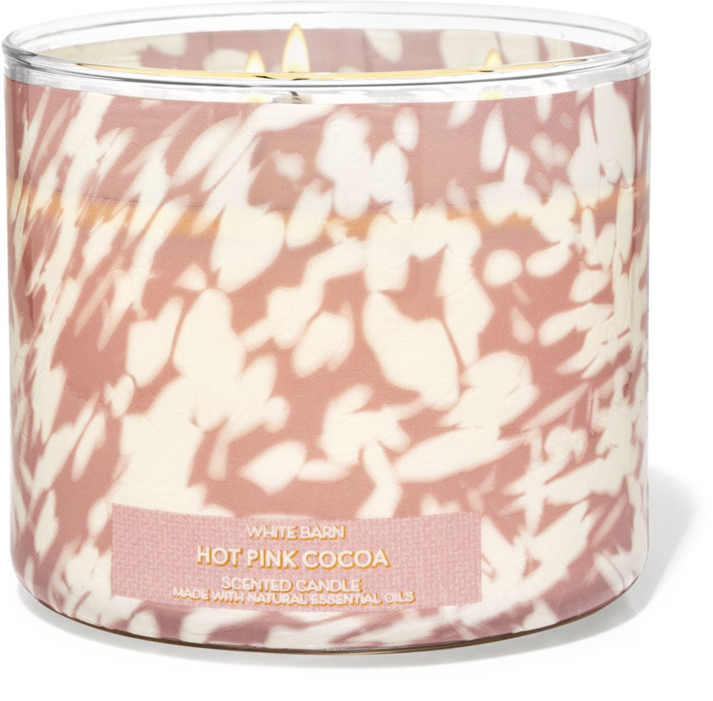 Hot Pink Cocoa 3-Wick Candle