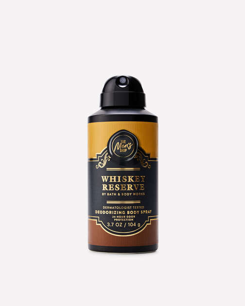Whiskey Reserve Deodorizing Body Spray