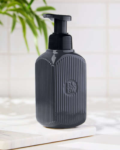 Charcoal Ceramic  Gentle & Clean Foaming Hand Soap Dispenser