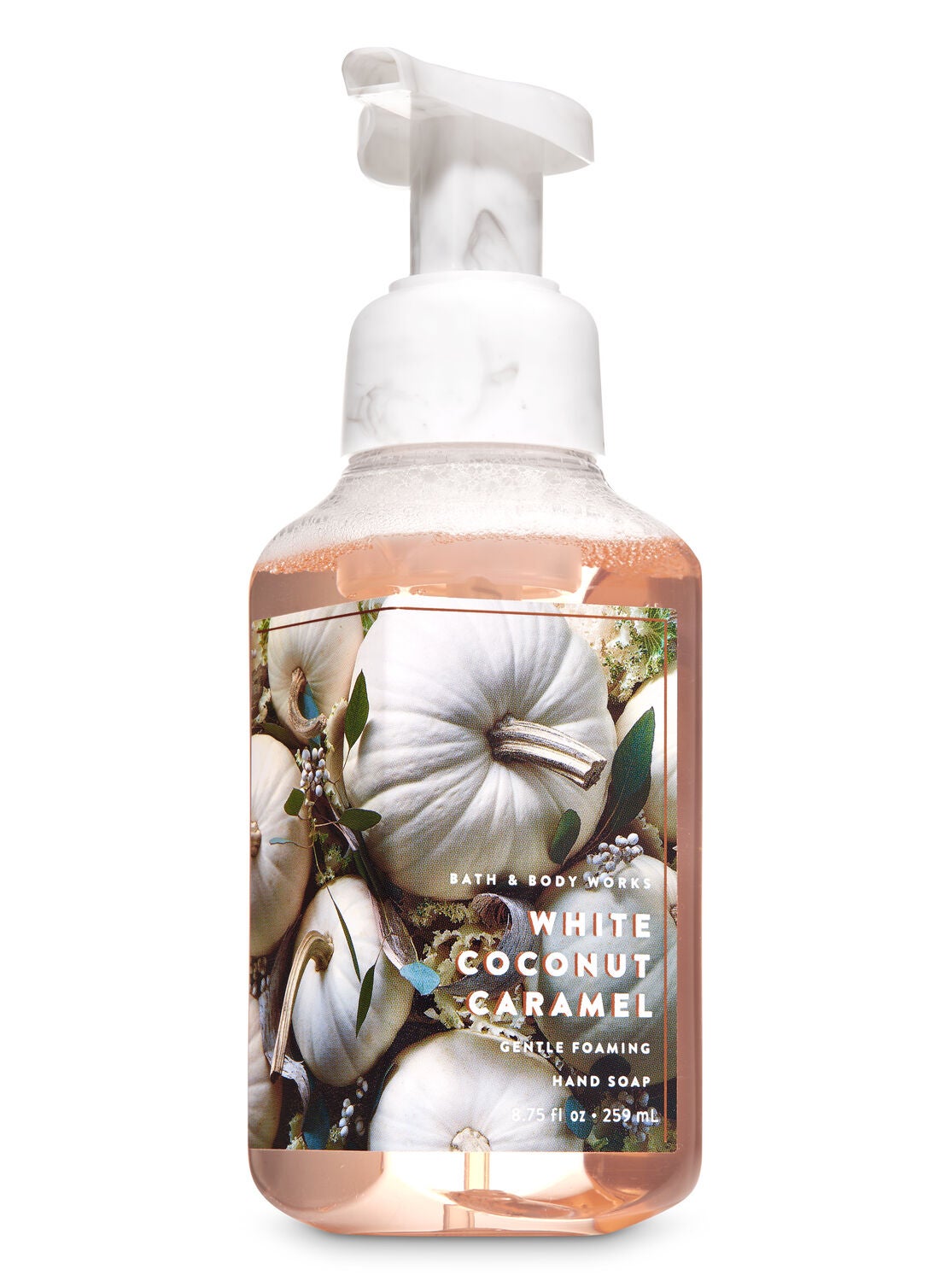 White Coconut Caramel Gentle Foaming Hand Soap - Bath And Body Works
