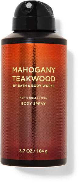 BATH AND BODY WORKS - MAHOGANY TEAKWOOD - MEN'S COLLECTION COLOGNE - 3.4 FL  OZ