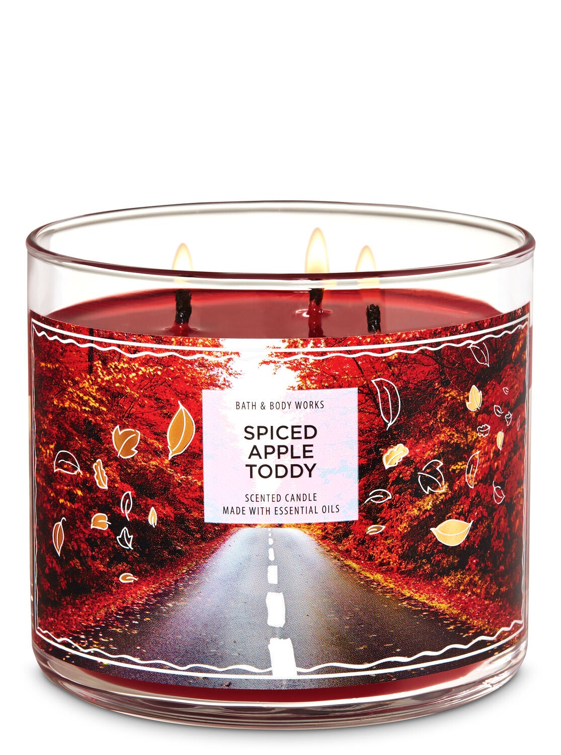 Spiced Apple Toddy 3-Wick Candle - Bath And Body Works