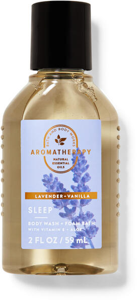 Bath & Body Works Aromatherapy Lavender Vanilla Stress Relief Pillow Mist,  5.3 Fl Oz, 2-Pack (Lavender Vanilla)
