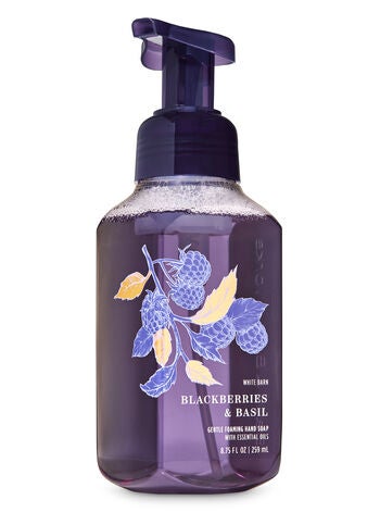 Blackberries & Basil Gentle Foaming Hand Soap Bath & Body Works