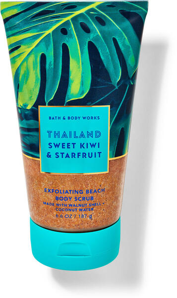 Thailand Sweet Kiwi &amp; Starfruit Exfoliating Glow Body Scrub