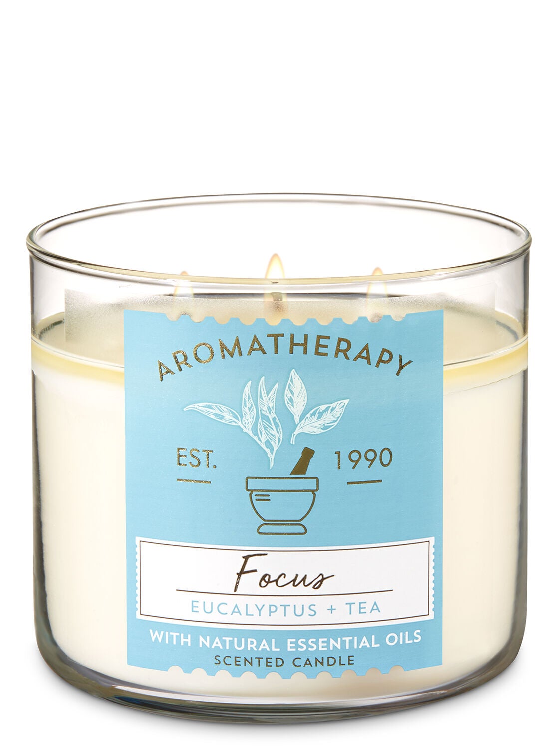 Aromatherapy Eucalyptus Tea 3-Wick Candle - Bath And Body Works