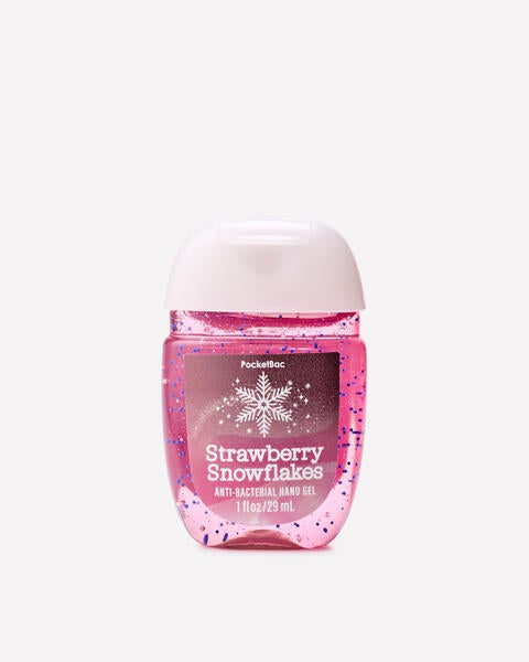 Strawberry Snowflakes PocketBac Hand Sanitizer