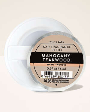 Mahogany Teakwood Car Fragrance Refill