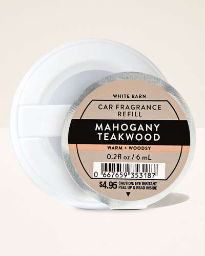 Mahogany Teakwood Car Fragrance Refill
