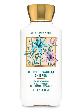  Whipped Vanilla Chiffon Super Smooth Body Lotion - Bath And Body Works
