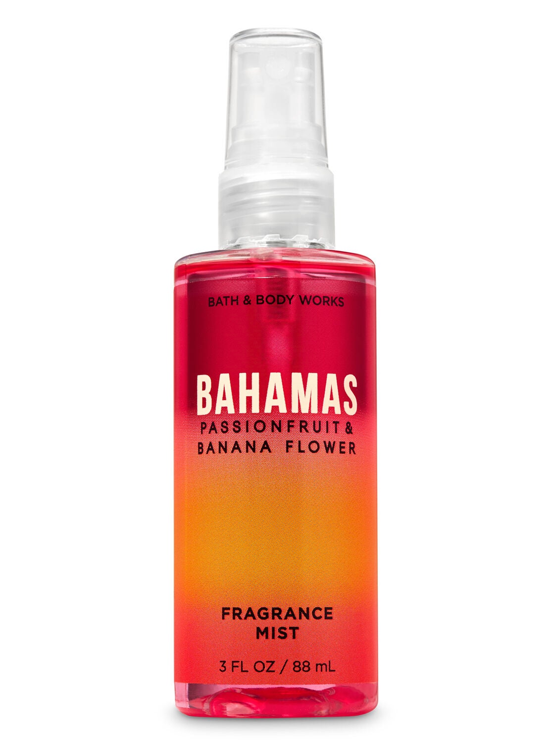  Bahamas Passionfruit &amp; Banana Flower Travel Size Fine Fragrance Mist - Bath And Body Works