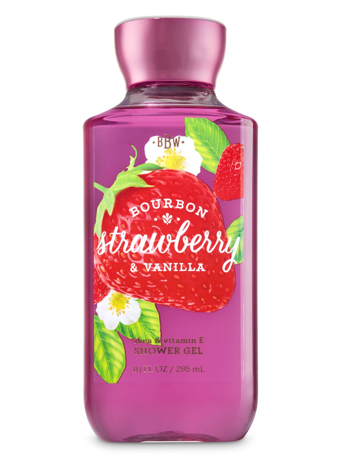 Signature Collection Bourbon Strawberry & Vanilla Shower Gel - Bath And Body Works