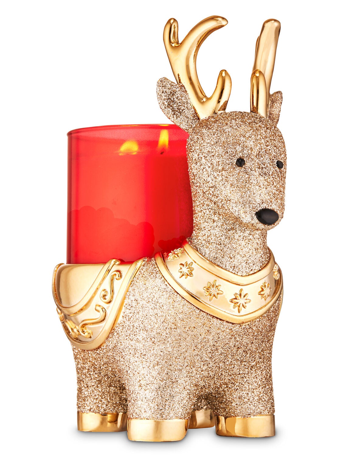 Reindeer Pedestal 3-Wick Candle Holder - Bath And Body Works
