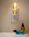 Champagne Sparkly Fluted Scent Control™ Nightlight Wallflowers Fragrance Plug