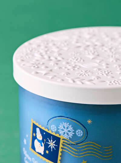 Let it Snow 3-Wick Candle