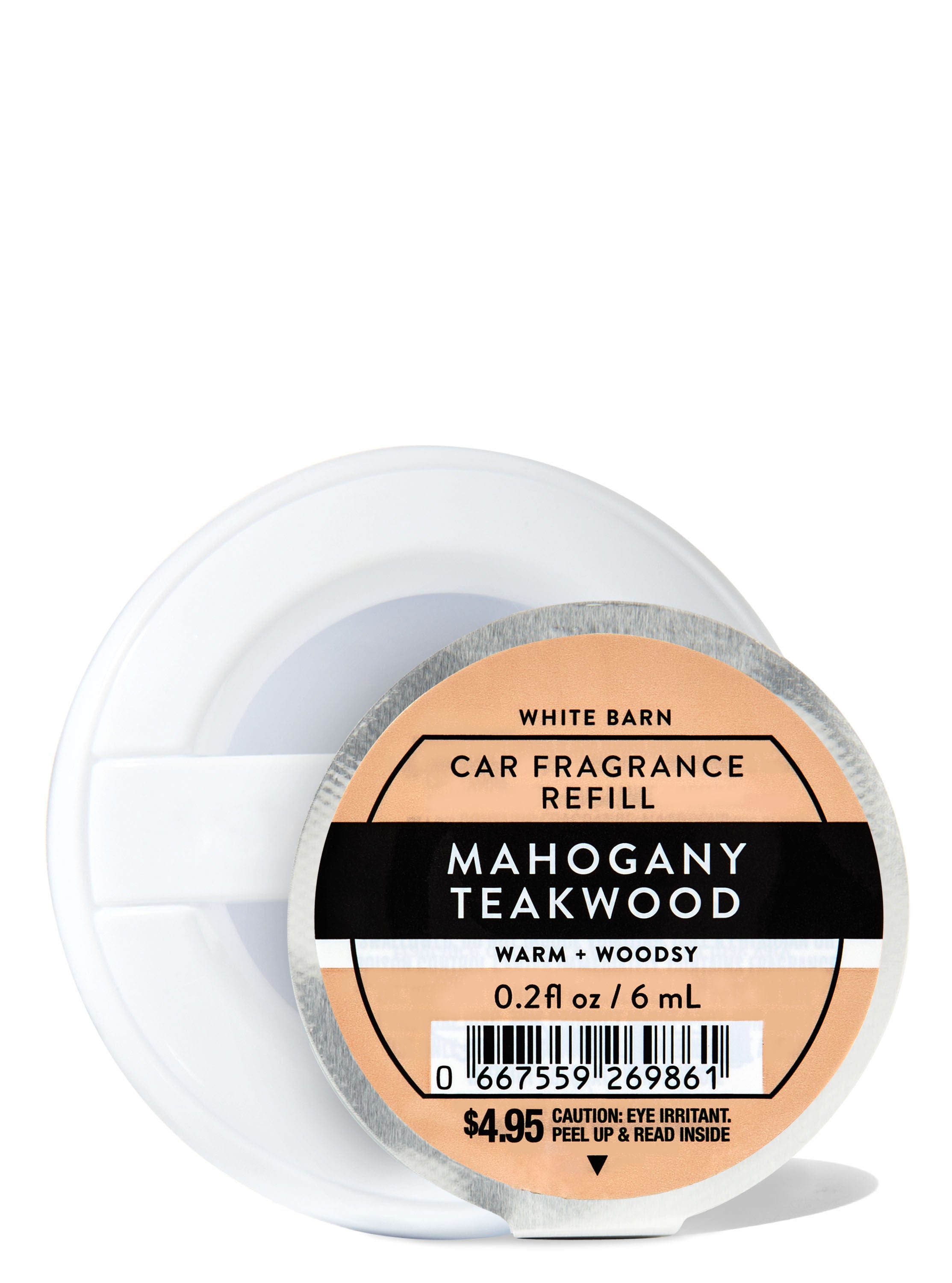 Mahogany Teakwood Car Fragrance Refill