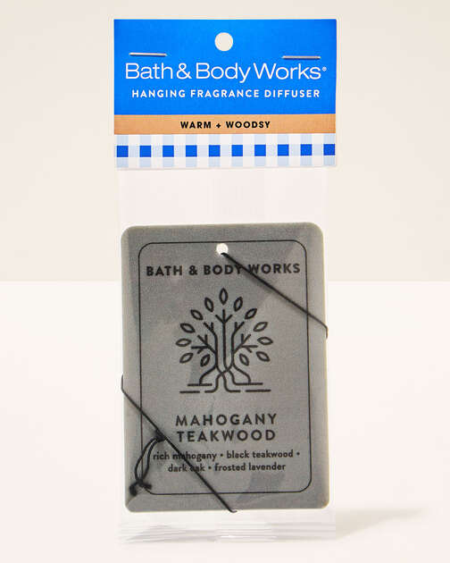 Mahogany Teakwood Hanging Fragrance Diffuser