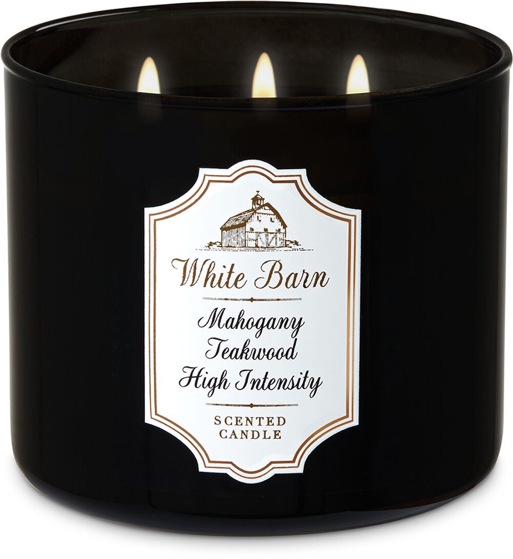 The White Barn Bath Body Works Mahogany Teakwood High Intensity