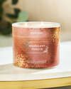 Mahogany Vanilla 3-Wick Candle