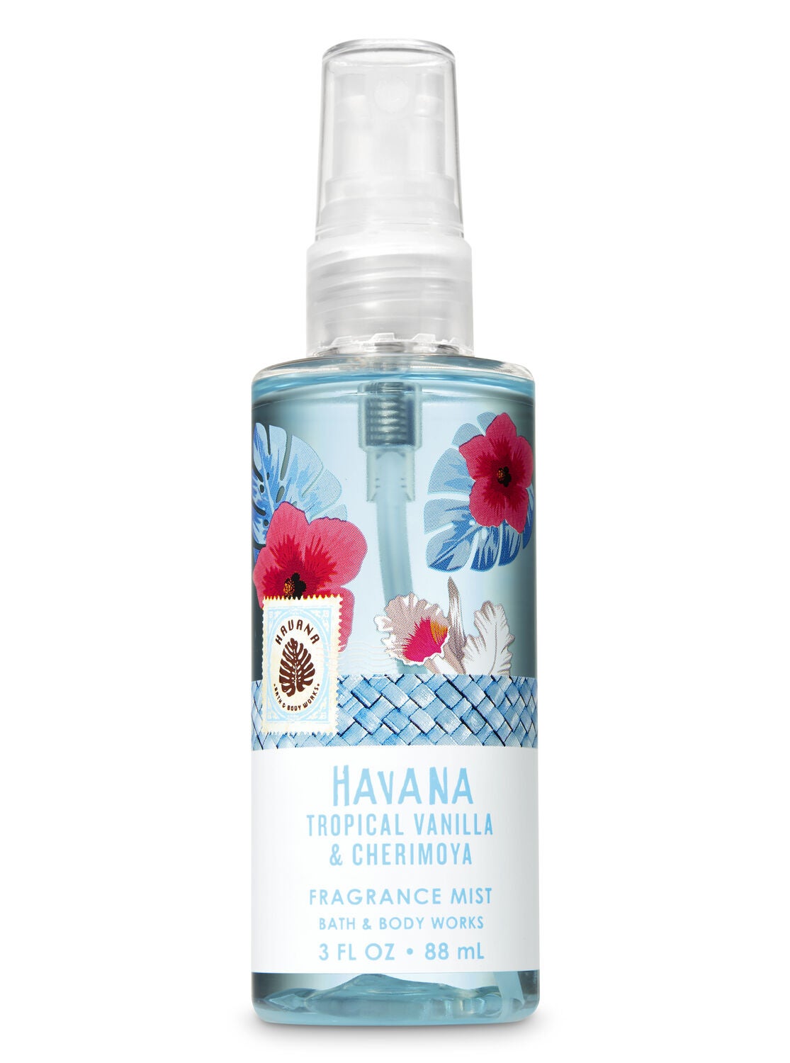 Signature Collection Tropical Vanilla & Cherimoya Travel Size Fine Fragrance Mist - Bath And Body Works