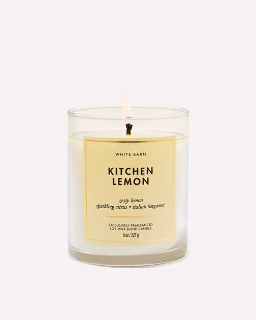 Kitchen Lemon Single Wick Candle