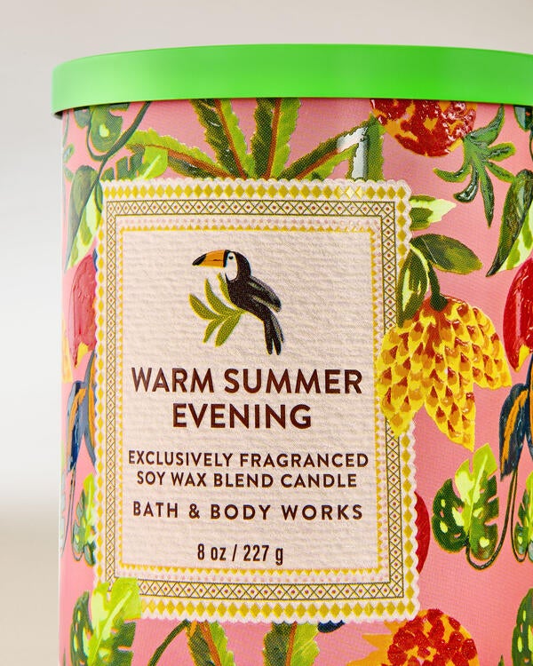 Warm Summer Evening Single Wick Candle