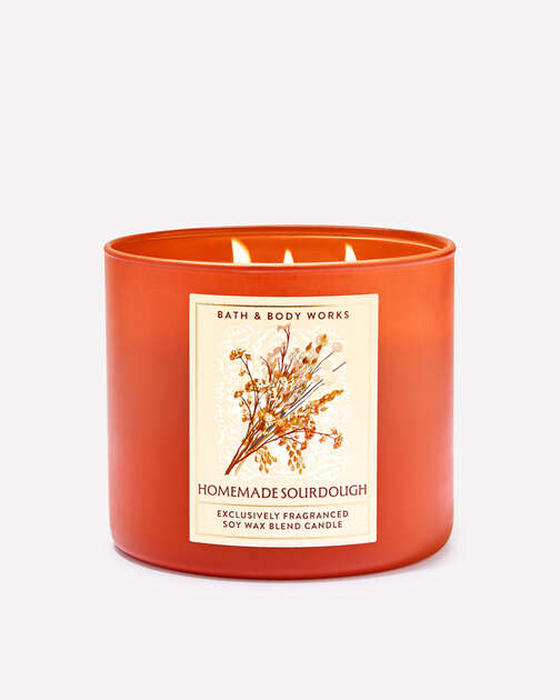 Homemade Sourdough 3-Wick Candle
