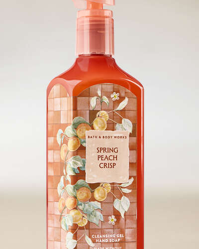 Spring Peach Crisp Cleansing Gel Hand Soap