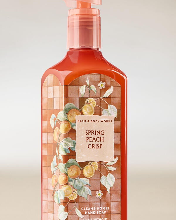 Spring Peach Crisp Cleansing Gel Hand Soap