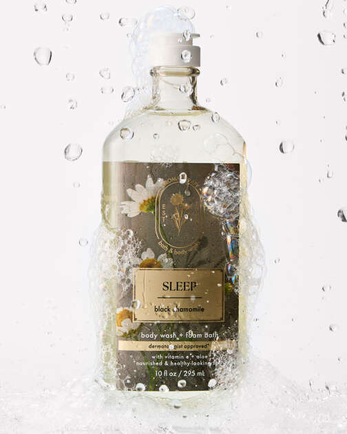 Sleep: Black Chamomile Body Wash & Foam Bath