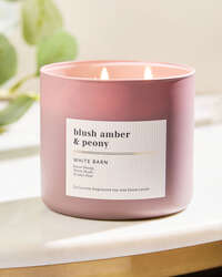 Blush Amber & Peony 3-Wick Candle
