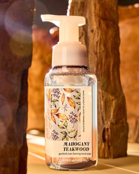 Mahogany Teakwood Gentle & Clean Foaming Hand Soap