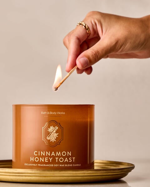 Cinnamon Honey Toast 3-Wick Candle