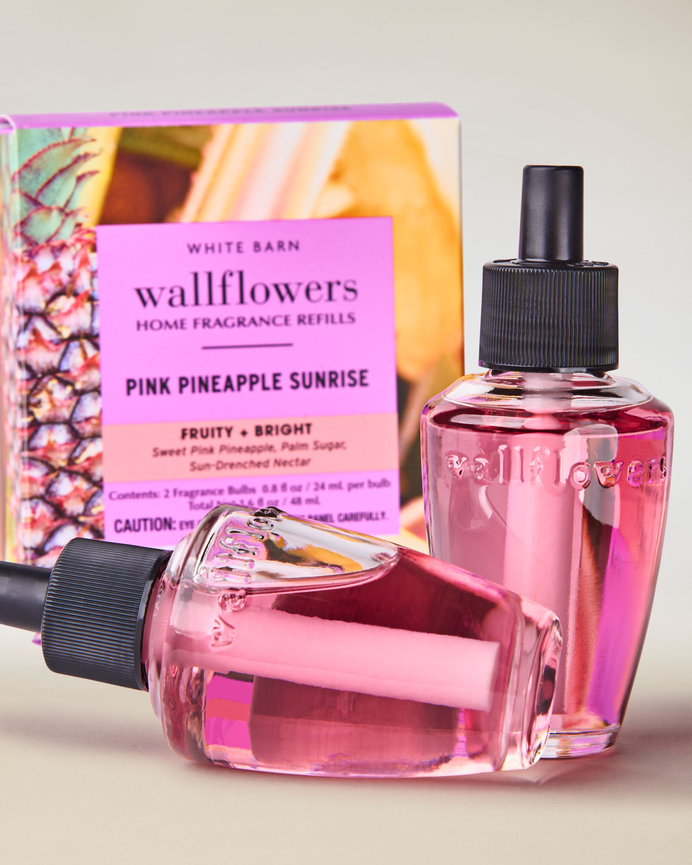 Pink Pineapple Sunrise Wallflowers Refills 2-Pack | Bath & Body Works