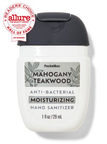 Mahogany Teakwood Moisturizing PocketBac Hand Sanitizer | Bath & Body Works
