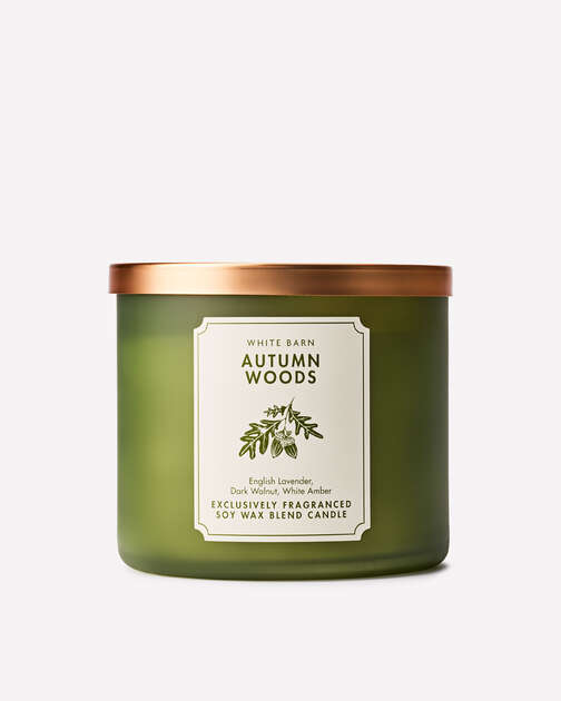Autumn Woods 3-Wick Candle