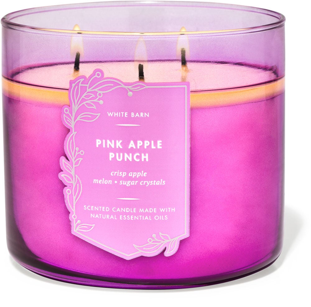 Pink Apple Punch 3-Wick Candle