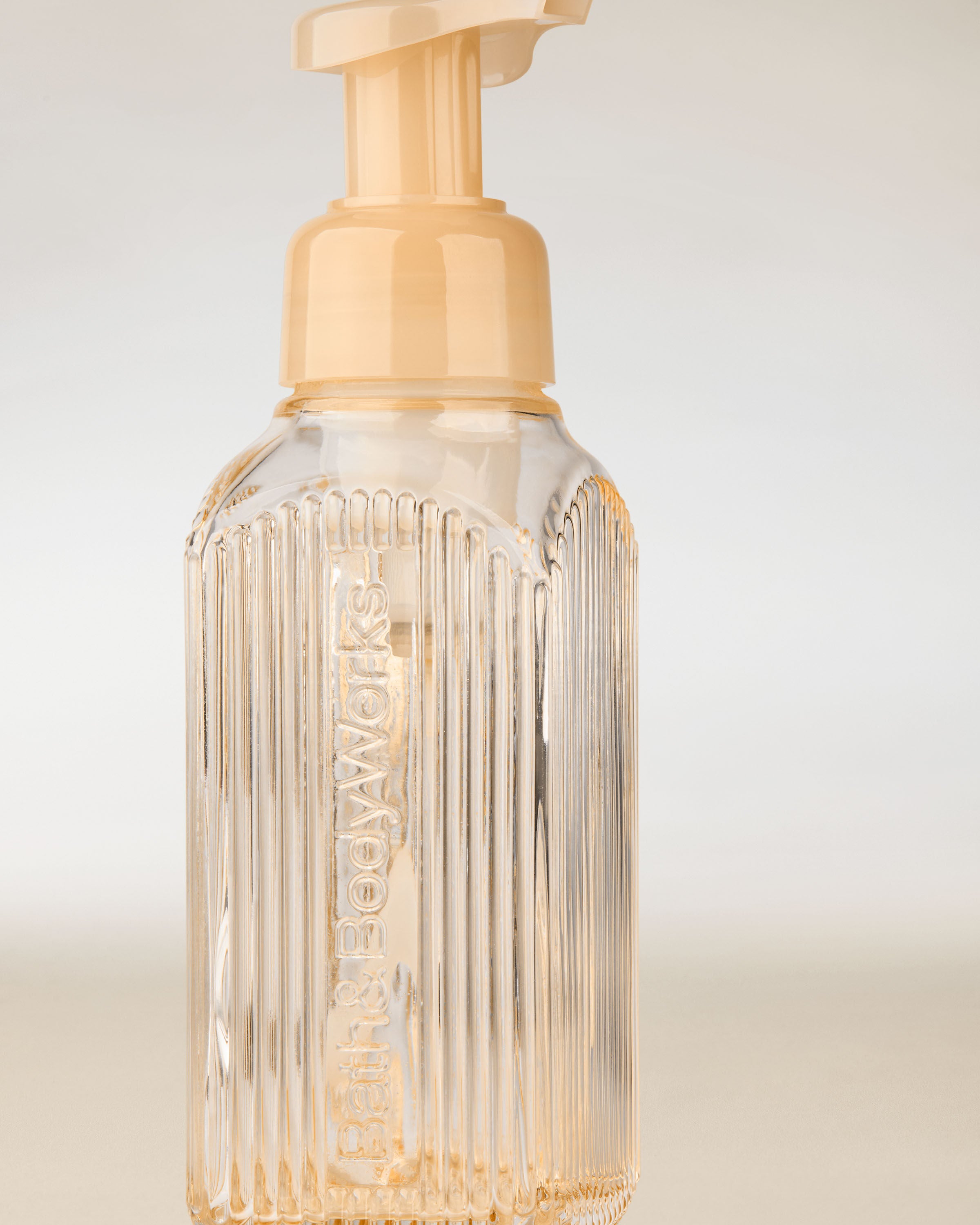 Cream Glass Soap Dispenser | Bath & Body Works