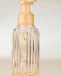 Cream Glass Gentle & Clean Foaming Hand Soap Dispenser