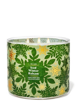 Iced Winter Balsam 3-Wick Candle