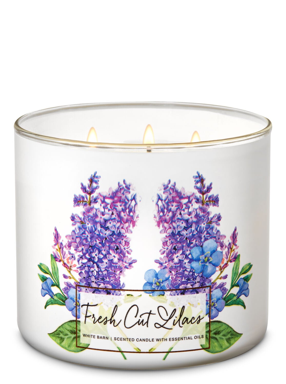 Fresh Cut Lilacs 3-Wick Candle - Bath And Body Works