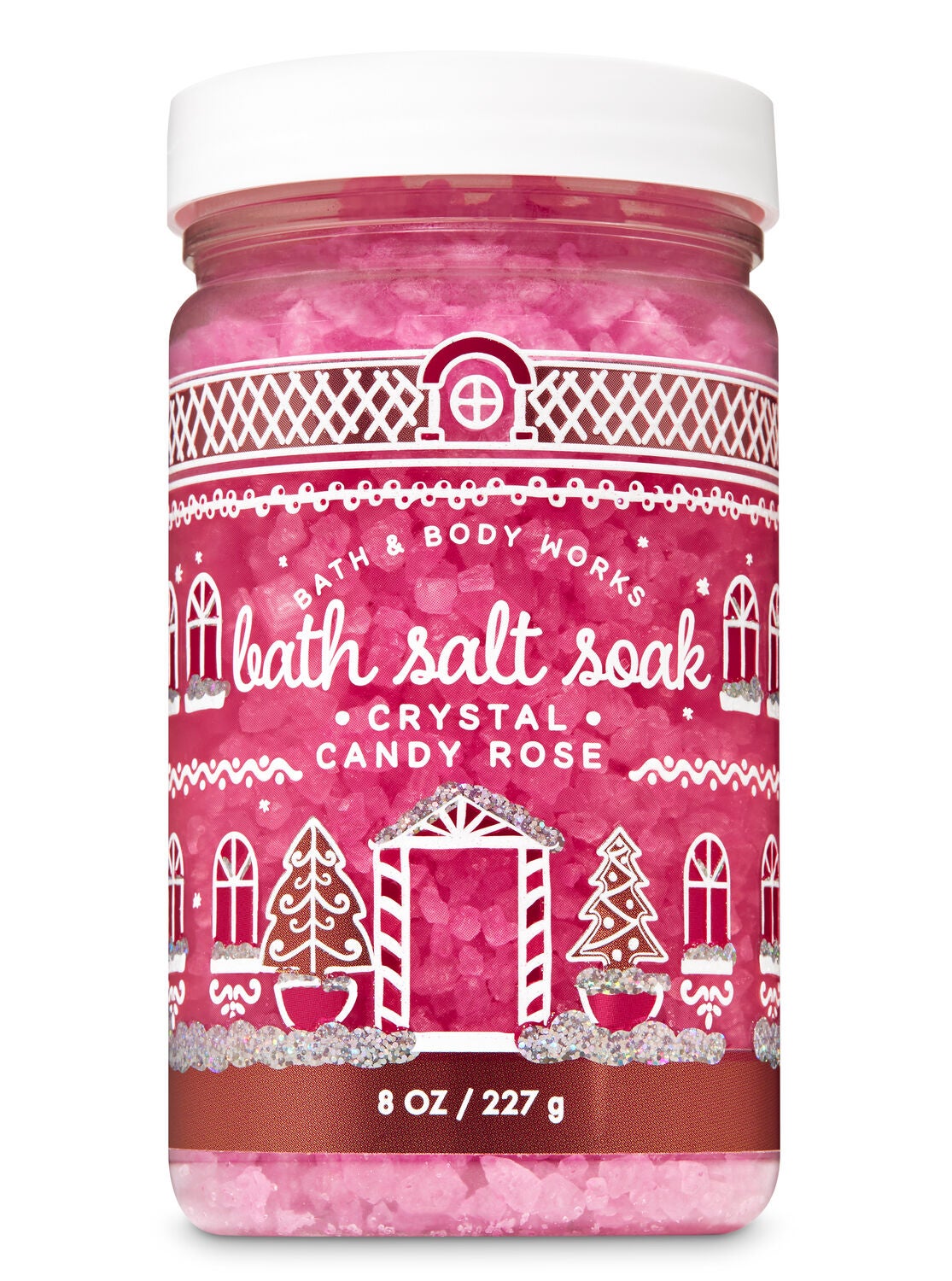 Crystal Candy Rose Bath Salt Soak - Bath And Body Works