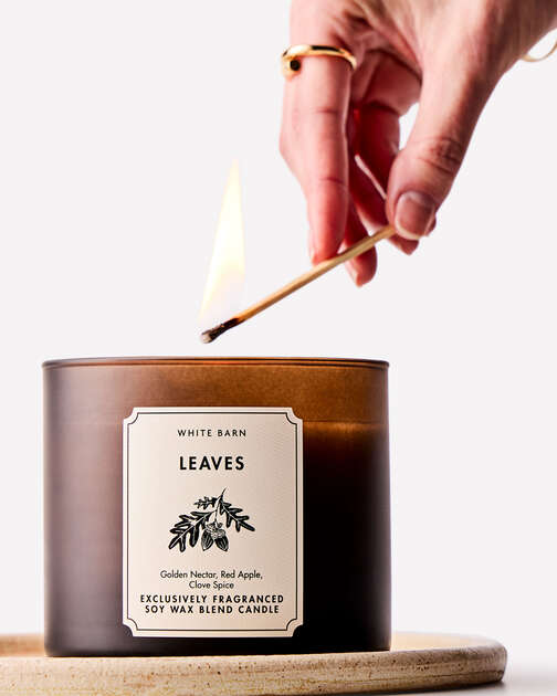 Leaves 3-Wick Candle