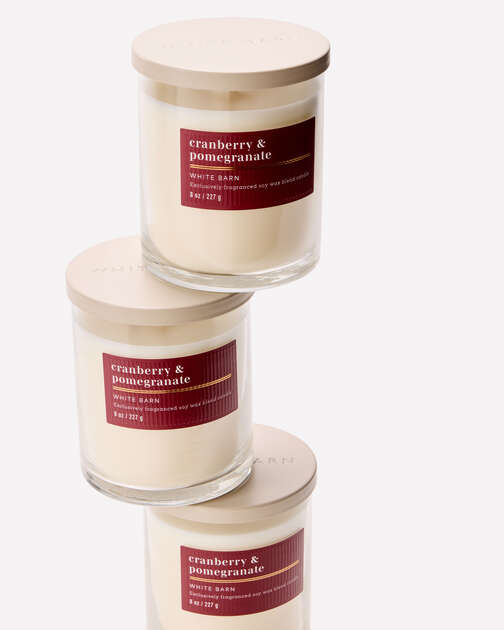 Cranberry & Pomegranate Single Wick Candle