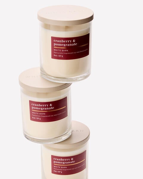 Cranberry & Pomegranate Single Wick Candle
