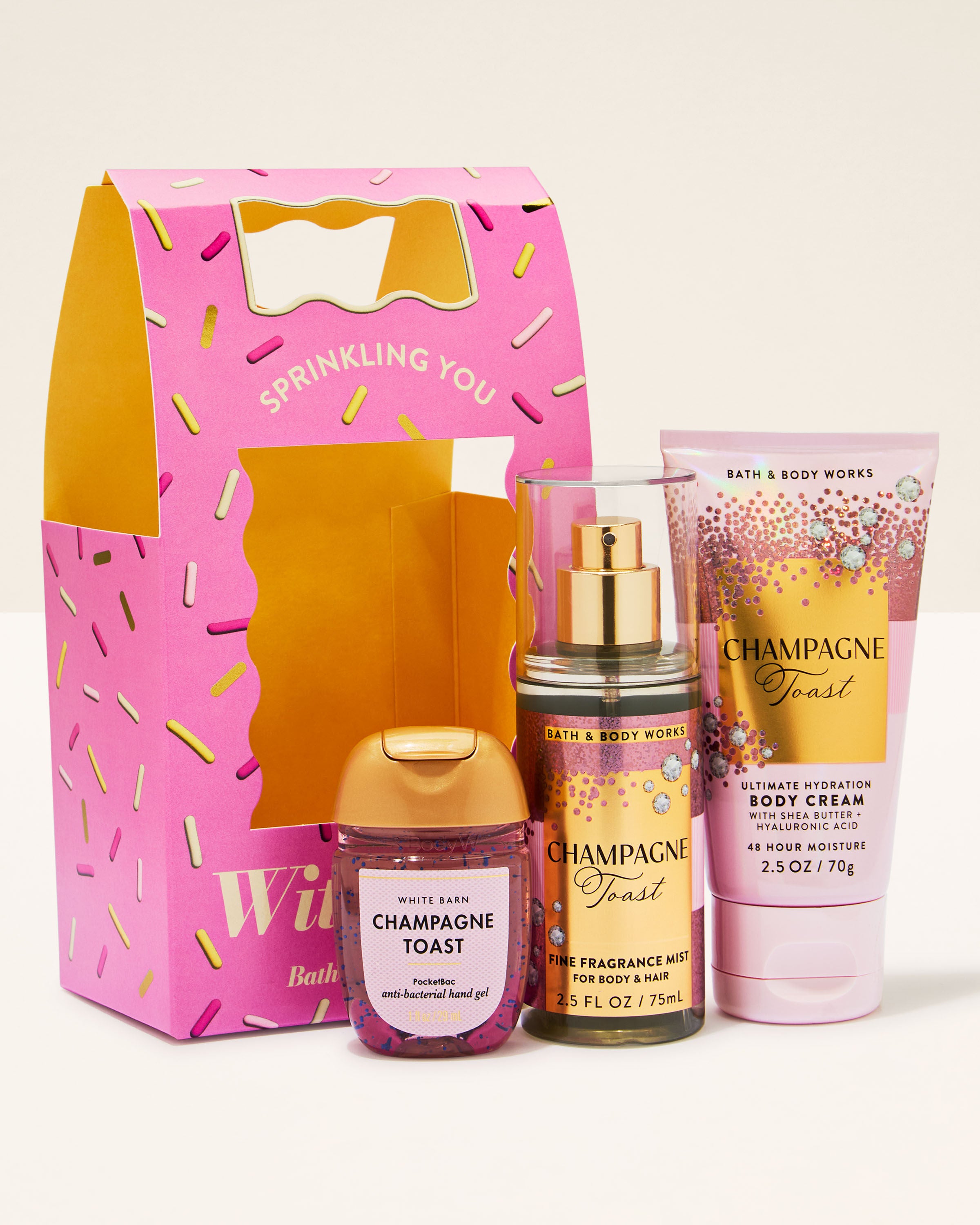 バスアンドボディワークス　　Champagne Toast　セット Bath & Body Works