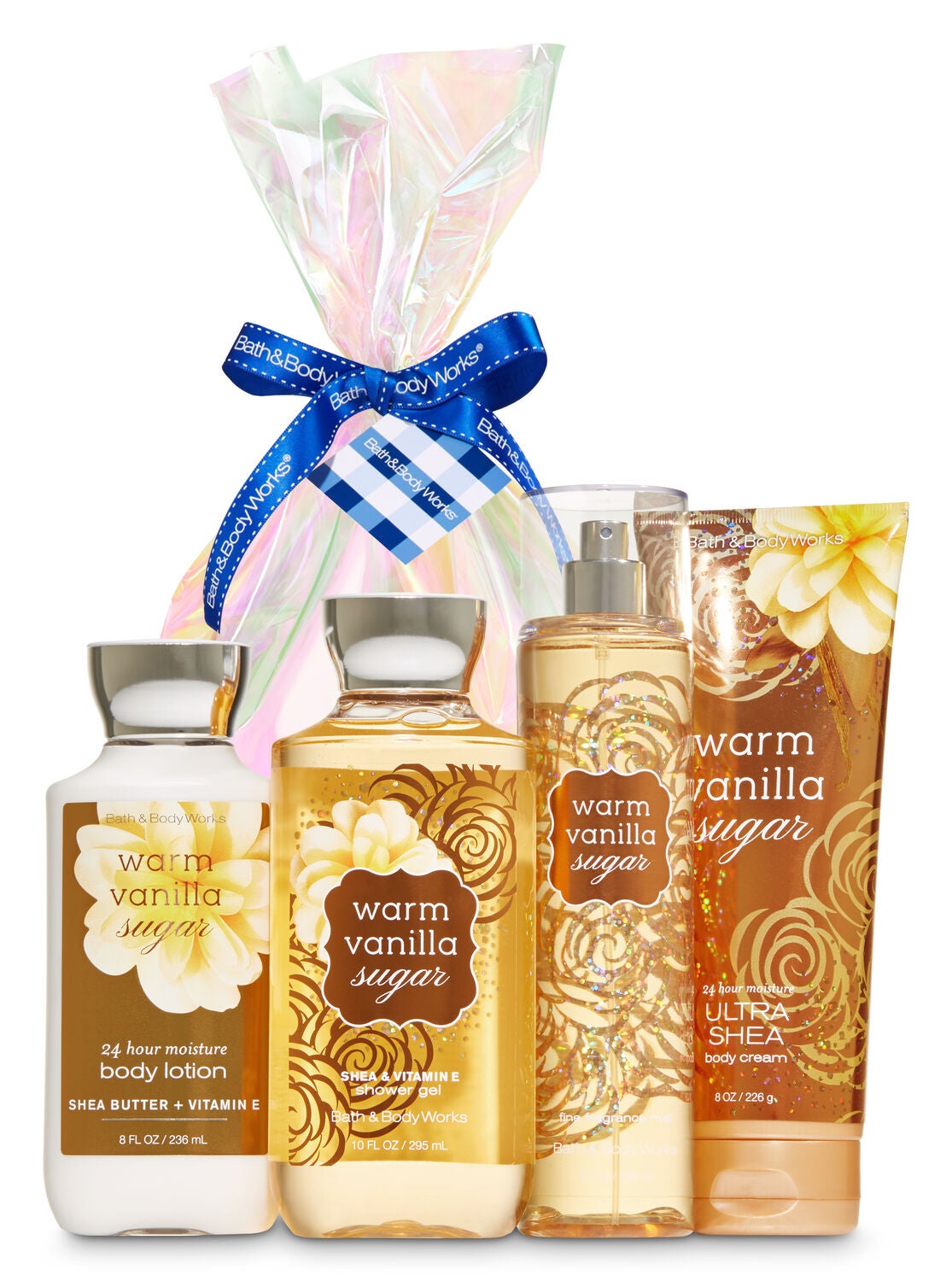 Warm Vanilla Sugar Iridescent Gift Kit Bath Body Works