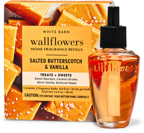 Salted Butterscotch &amp; Vanilla Wallflowers Refills 2-Pack